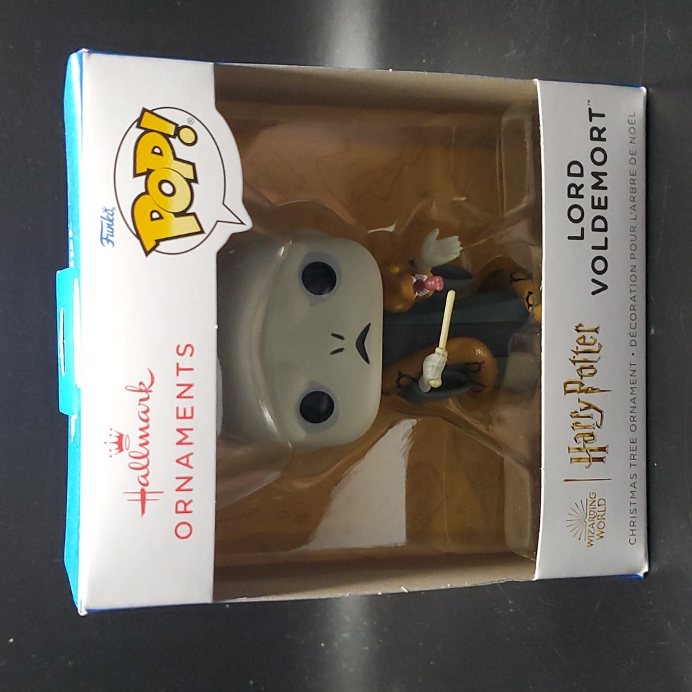 Hallmark Keepsake Ornament (Harry Potter Lord Voldemort Funko POP!)-- NEW IN BOX